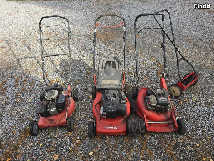 Säljes Gräsklippare 3+1