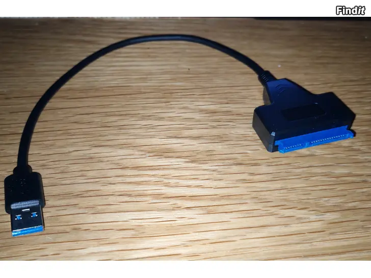 Säljes USB 3.0 2.5 Serial-ATA SATA adapteri