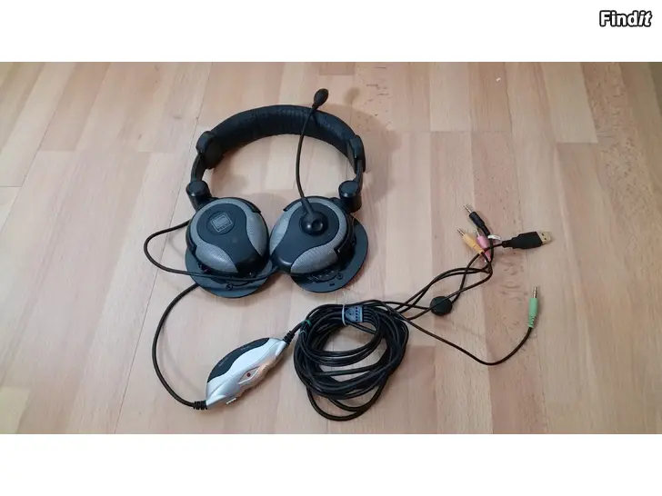 Myydään Varaosiksi - SpeedLink Medusa headset 5e