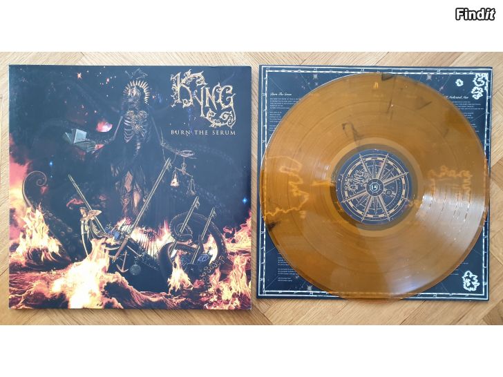 Säljes Kyng, Burn the serum Gold edt. Vinyl LP