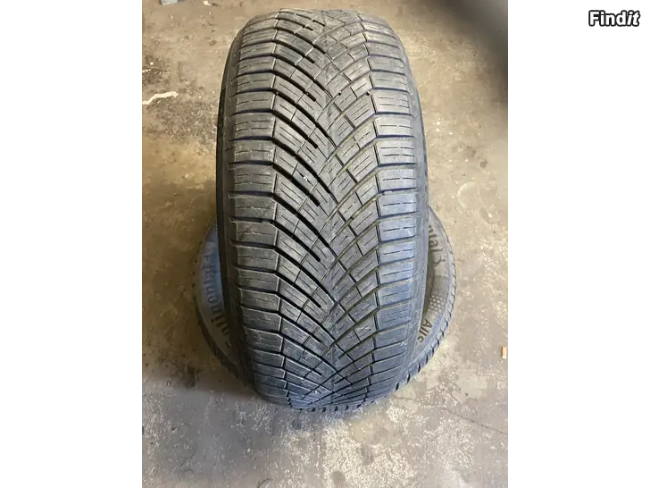 Myydään 225/55/18 continental 2kpl