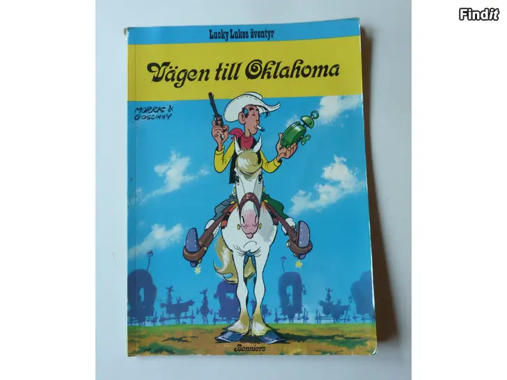 Myydään Lucky Luke ja Asterix ruotsinkieliset