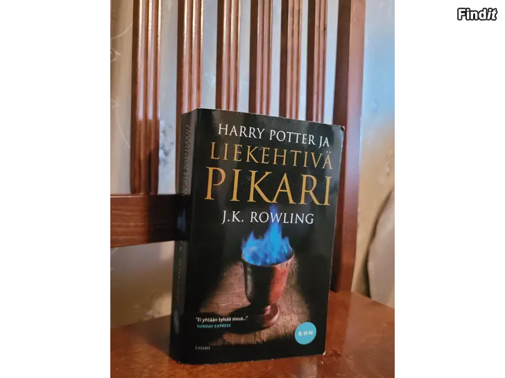 Myydään Harry Potter ja liekehtivä pikari-pokkari