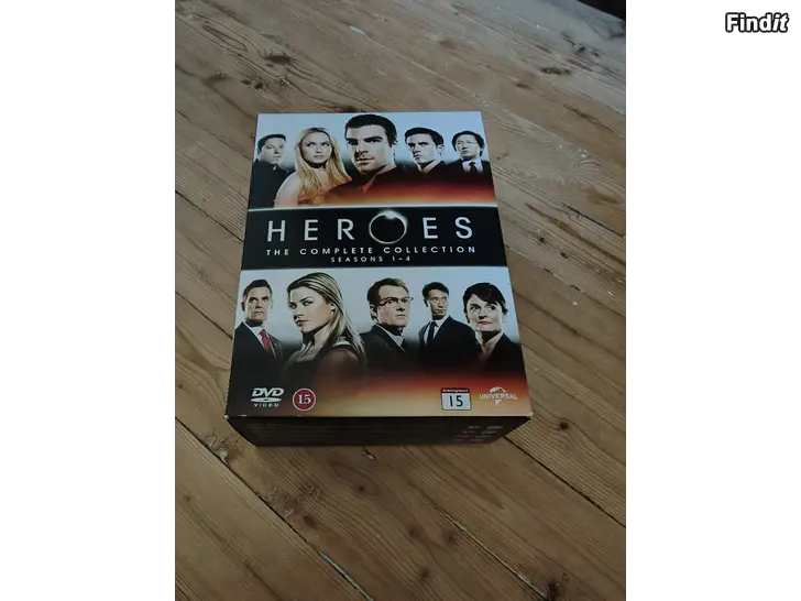 Myydään Heroes dvd boksi