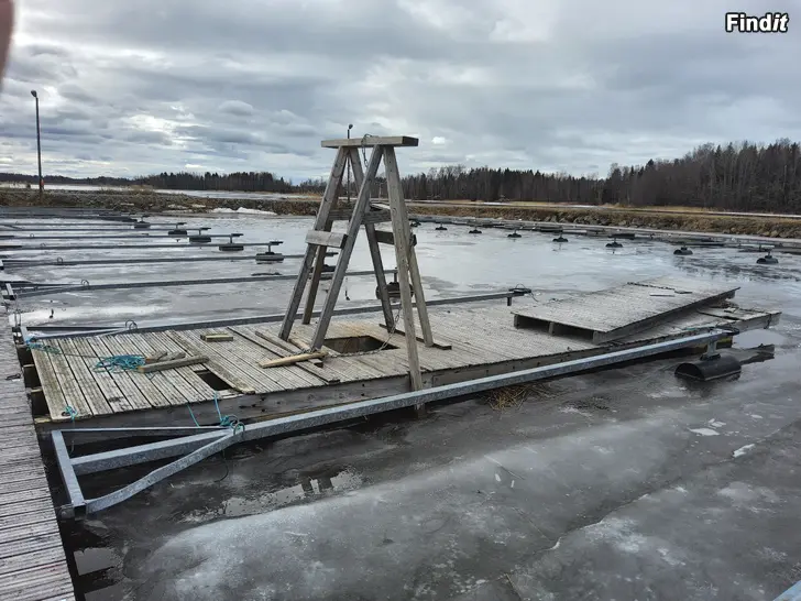 Säljes Flytbrygga