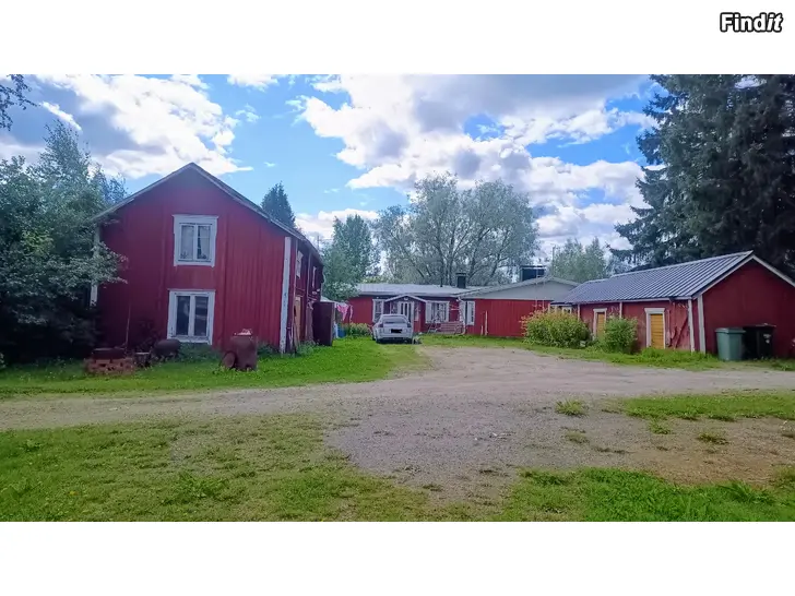 Säljes Myydään omakotitalo maatila/metsätila