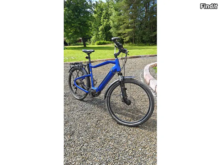 Säljes Haibike elcykel - 27,5 L, blå, välhållen