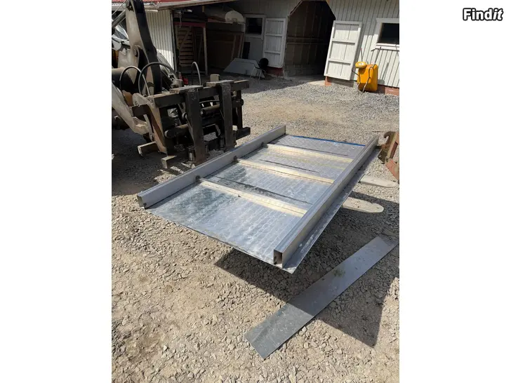 Säljes Rst/alu Ramp