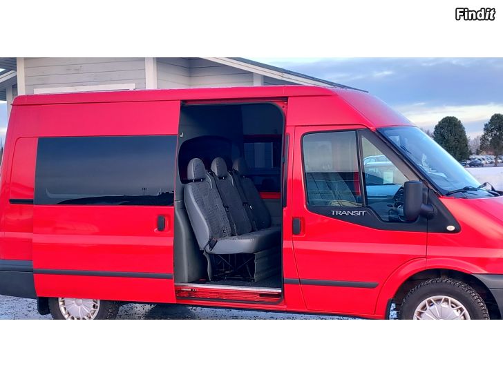 Myydään Ford Transit T350 2.2 TDCi 115hv 3+3 kevytkuorma-auto