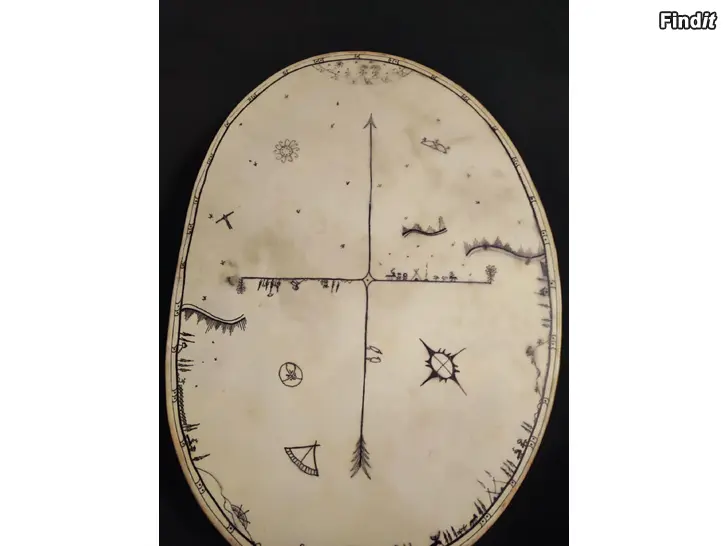 Säljes Perinteinen rummut, kapula, kantokassi