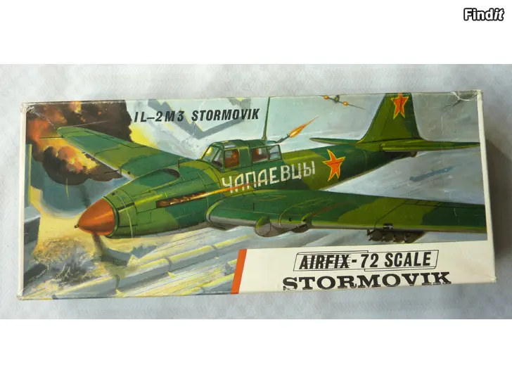Myydään Vintage Airfix Stormovik pienoismalli