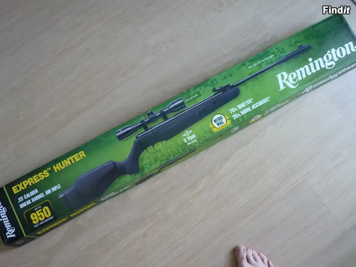 Myydään Remington 5,5 mm 22 cal Ilmakivääri