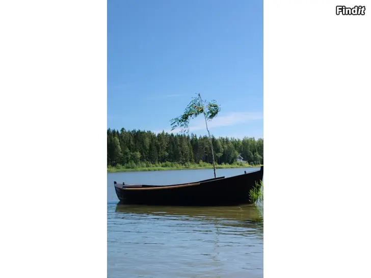Myydään Tjärad träbåt