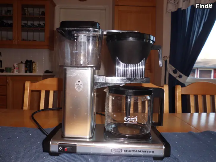 Säljes moccamaster kaffebryggare