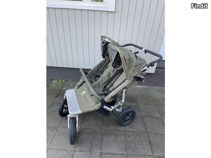 Myydään Easywalker duo syskonvagn