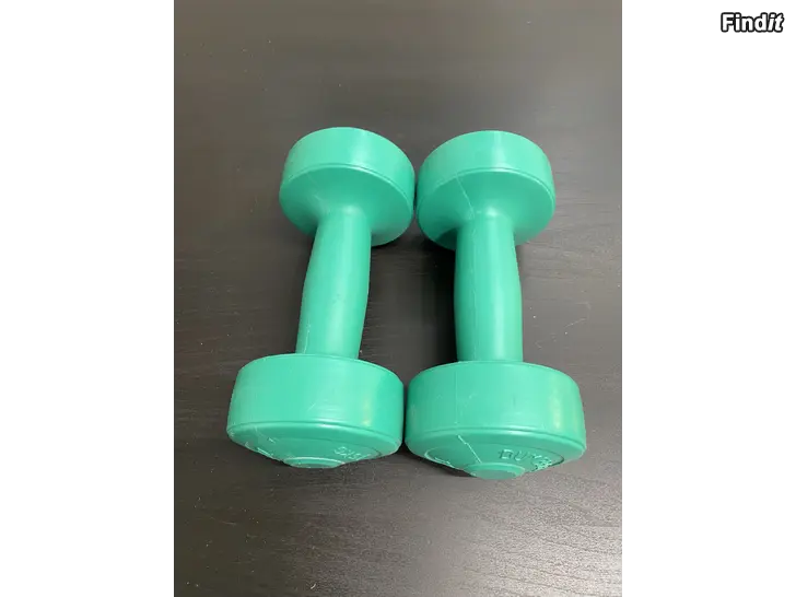 Myydään Käsipainot pakettina 1.5 kg, 3 kg ja 4.5 kg parit