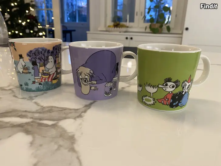 Säljes Muminmuggar