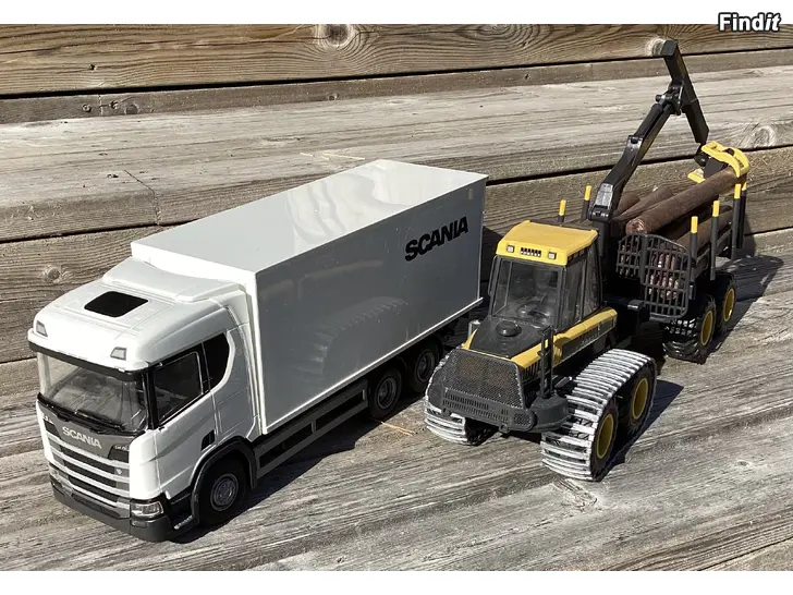 Myydään Emek Scania och Ponsse