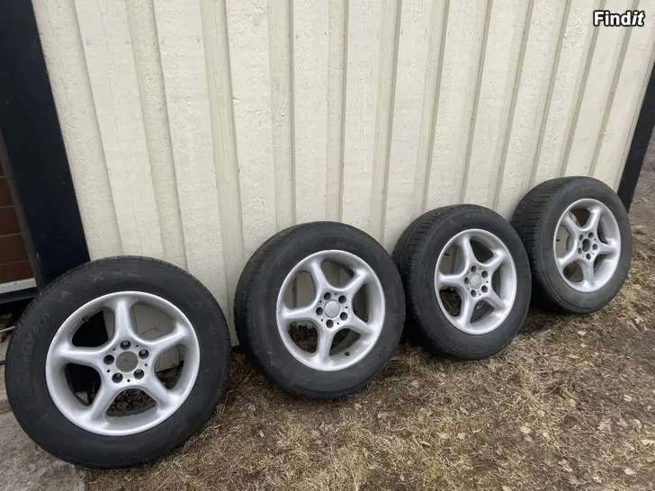 Säljes 5x100 195/65-R15 Sommardäck