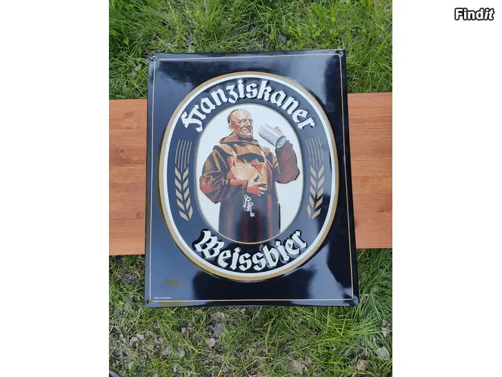 Säljes Franziskaner weissbier Skylt/dekoration