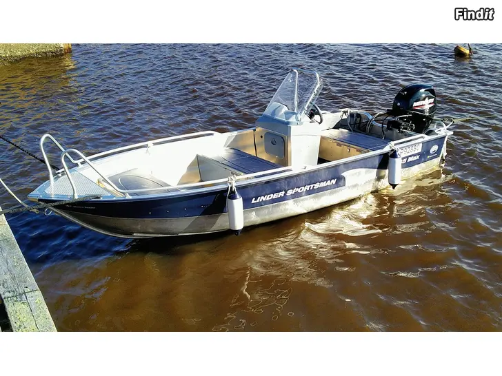 Säljes Linder sportsman 445max, Mercury 30