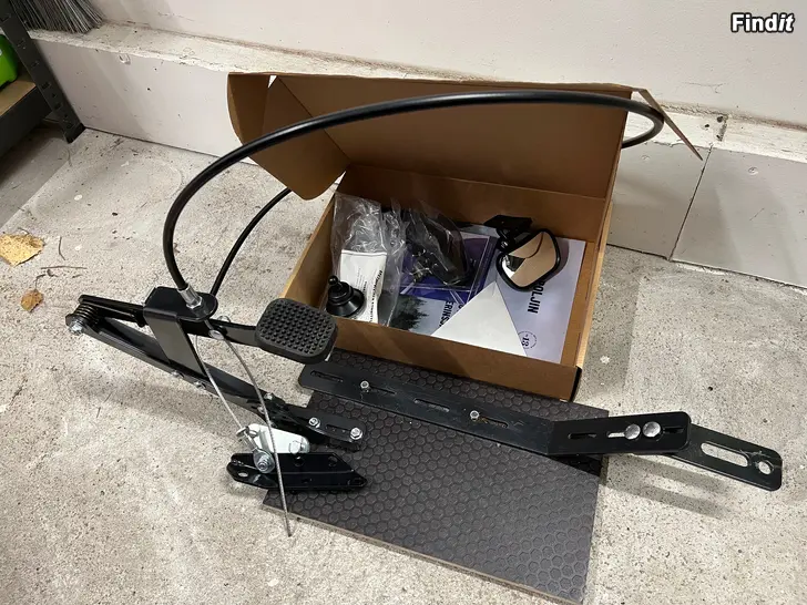 Myydään Hoyla tools opetuspoljin, kiinnitysrauta ja oppikirja