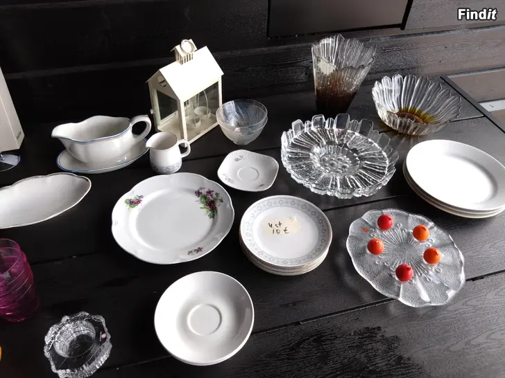 Säljes Iittala, Nuutajärvi osv. blandat