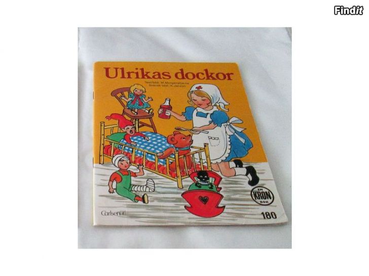 Säljes M. Morgenstjerne bok Ulrikas dockor 1984, häftad