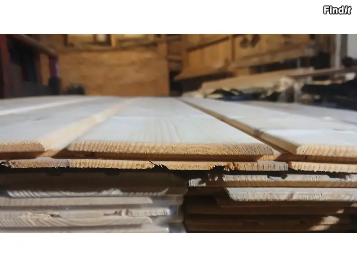 Säljes Kuusipaneeli STP 14x120x4170 päätypontattu talouslaatu