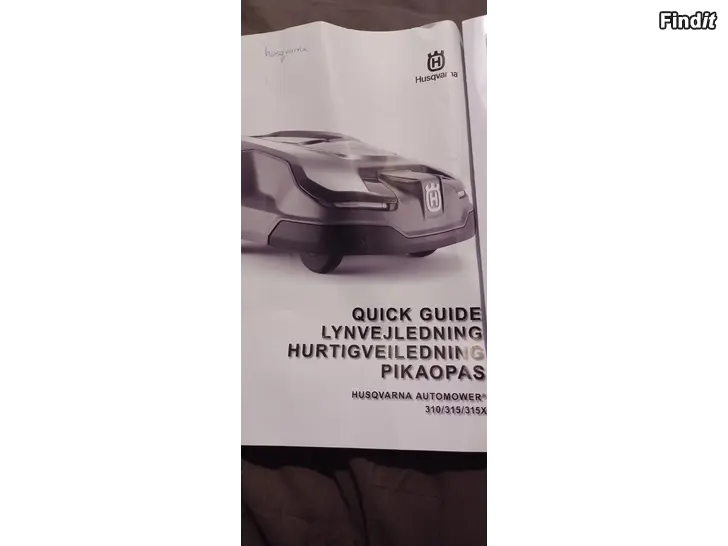 Säljes Automover 315X husqvarna robotgräsklippare