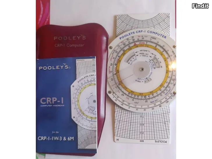 Myydään CRP-1 COMPUTER lentolaskin,Flight computer