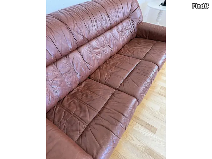 Säljes Lädersoffa
