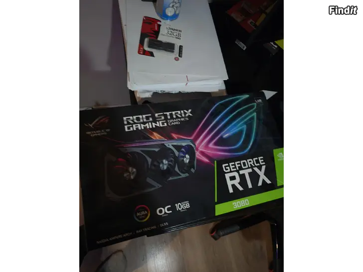 Myydään RTX 3080 Rog Strix Asus