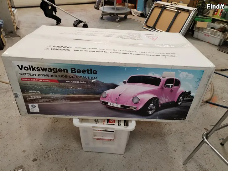 Myydään VW beetle sähköauto UUSI