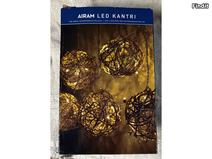 Myydään Airam Led Kantri tunnelmavalot