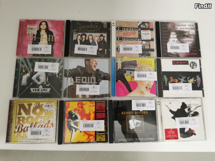 Säljes CD skivor med bra musik