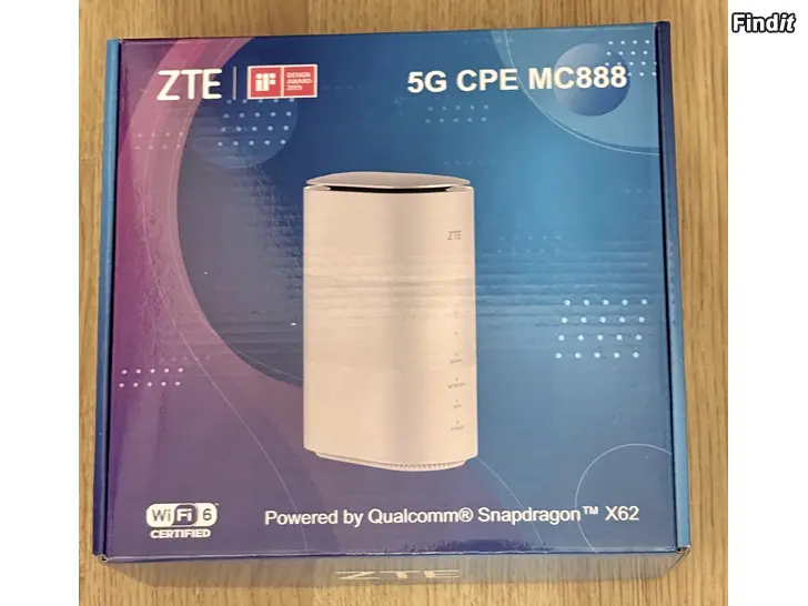 Säljes Ny ZTE 5G CPE MC888 router