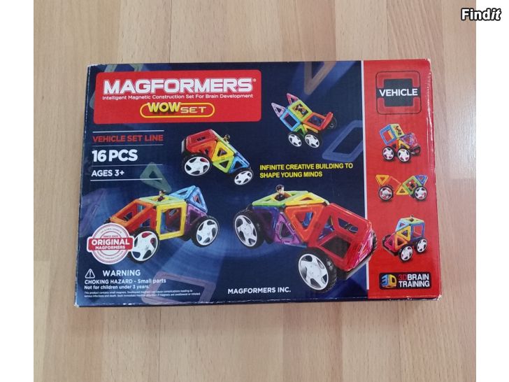 Myydään Magformers - Wow 16 Piece Set  -12e