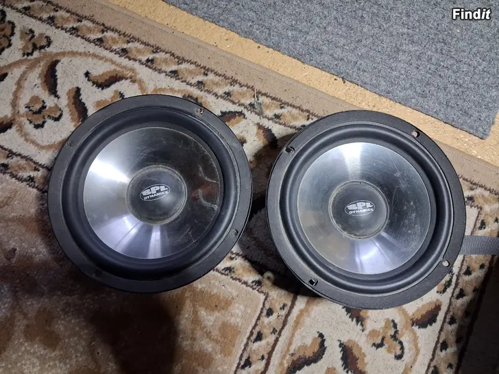 Säljes SPL Dynamics 8 subwooferit