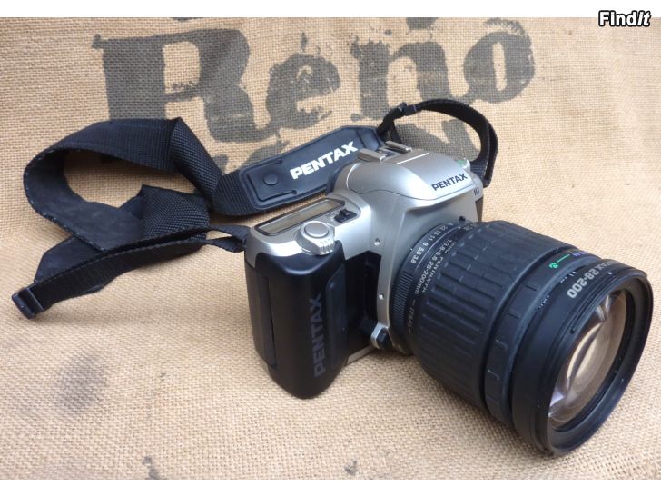 Säljes Pentax MZ-10 kamera vuodelta 1996