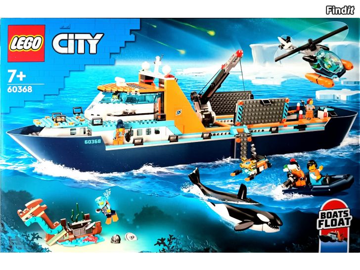 Myydään LEGO City 60368 Kelluva tutkimusalus