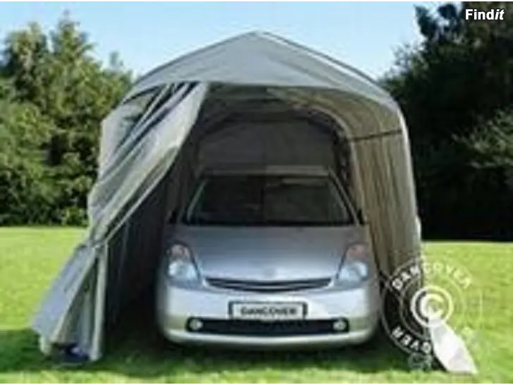 Säljes Båthall/Garagetält PRO 2,4 x 6 x 2,34 m PVC Grå 6355