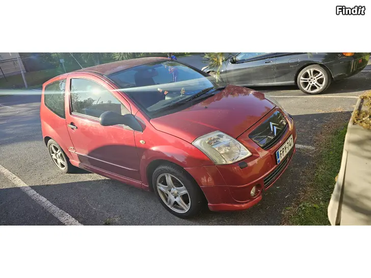 Myydään Citroen c2 vtr 1.4 2009 korjattavaksi