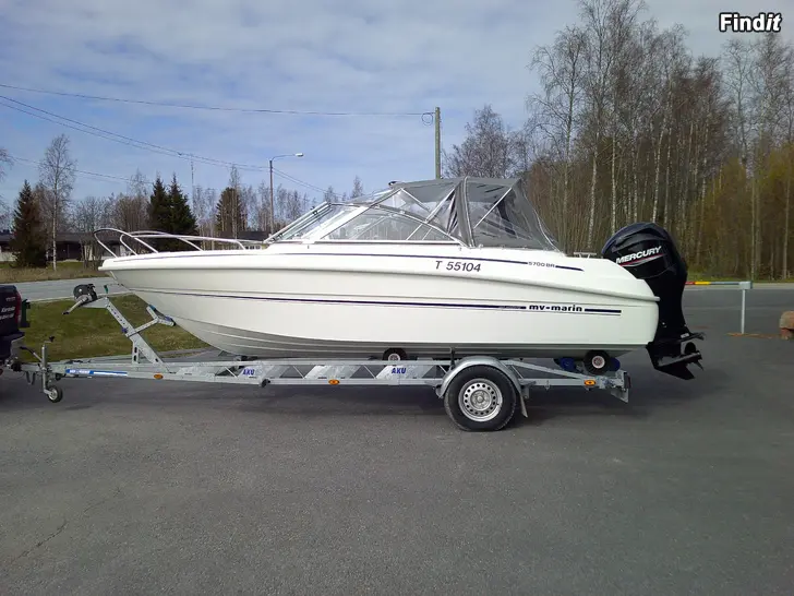 Säljes Mv-Marin 5700 BR + Mercury F115 Säljes Mv-Marin 5700 BR + Mercury F115