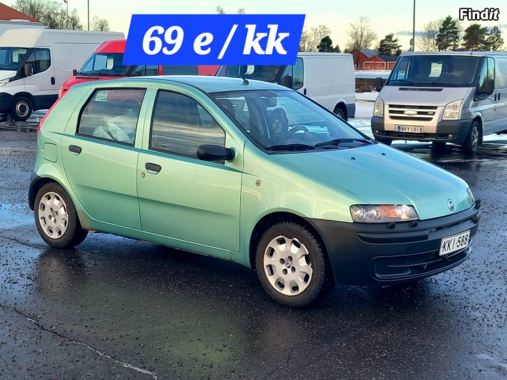 Myydään Fiat Punto 1.2 SX 5-ov. AJETTU 69 TKM