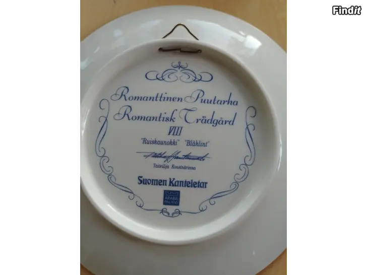 Säljes Arabias Suomen Kanteletar