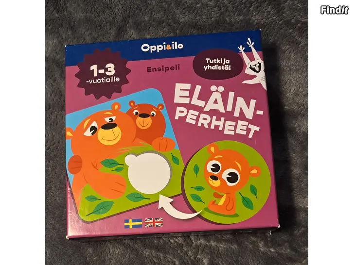 Myydään ELÄINPERHEET - peli