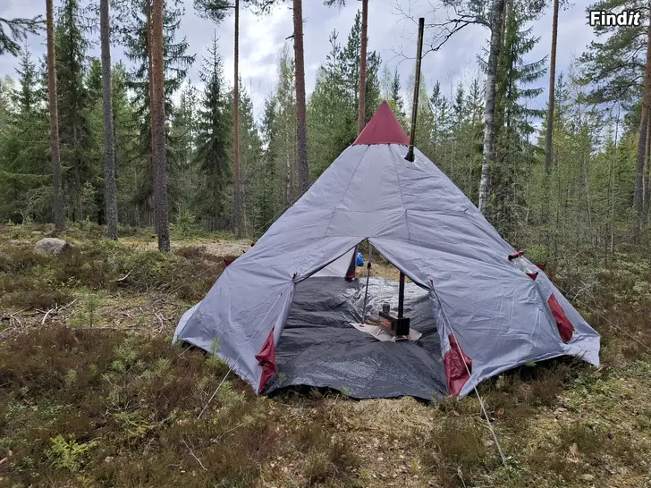 Myydään Kotateltta + kamiina
