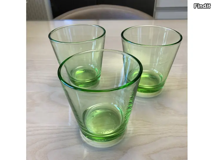 Säljes Iittalas Kartio dricksglas, äldre modell