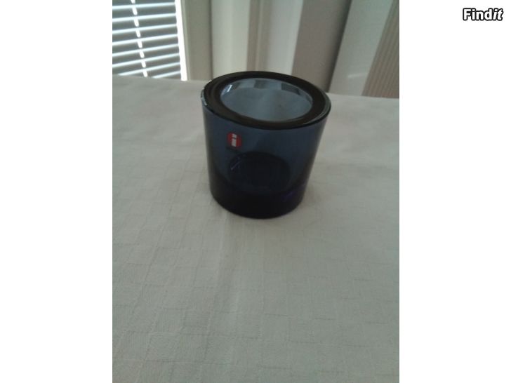 Myydään Iittala kivilyhty, mustikansininen